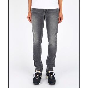 Nudie‎ Jeans Mens 30x34 Lean Dean Denim Grey Hunt